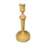 Old Louis-style brass candlestick