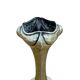 Pair of Art Nouveau Silver-Plated Bud Vases