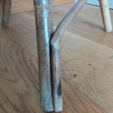 Rattan wicker plant holder