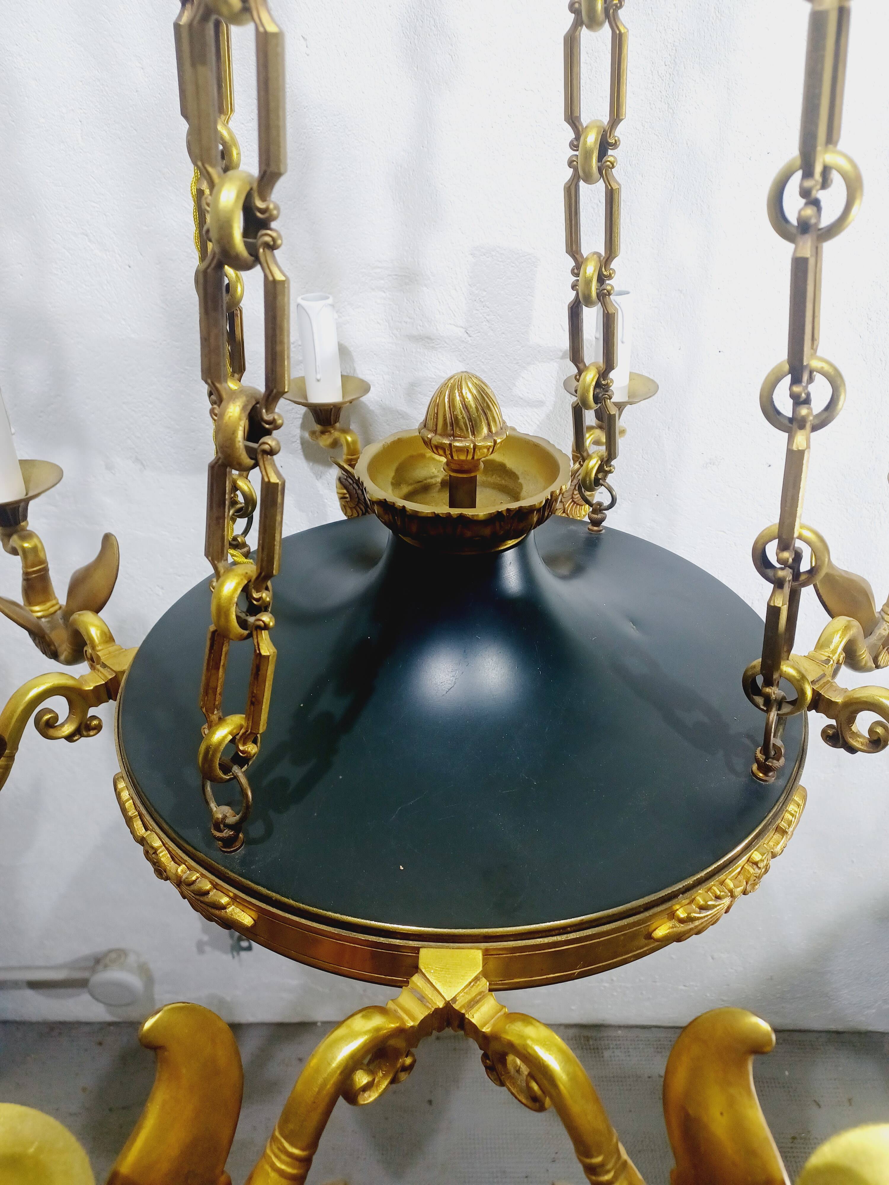 8-Light Empire Chandelier