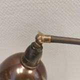 Lampe de table en bakélite et fonte, années 1950