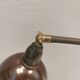 Lampe de table en bakélite et fonte, années 1950