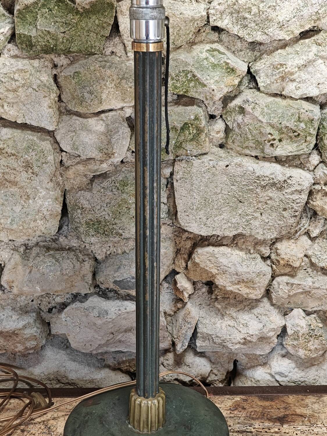 Art Deco P.Fargette table lamp