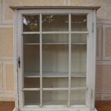 Glazed toilet cabinet