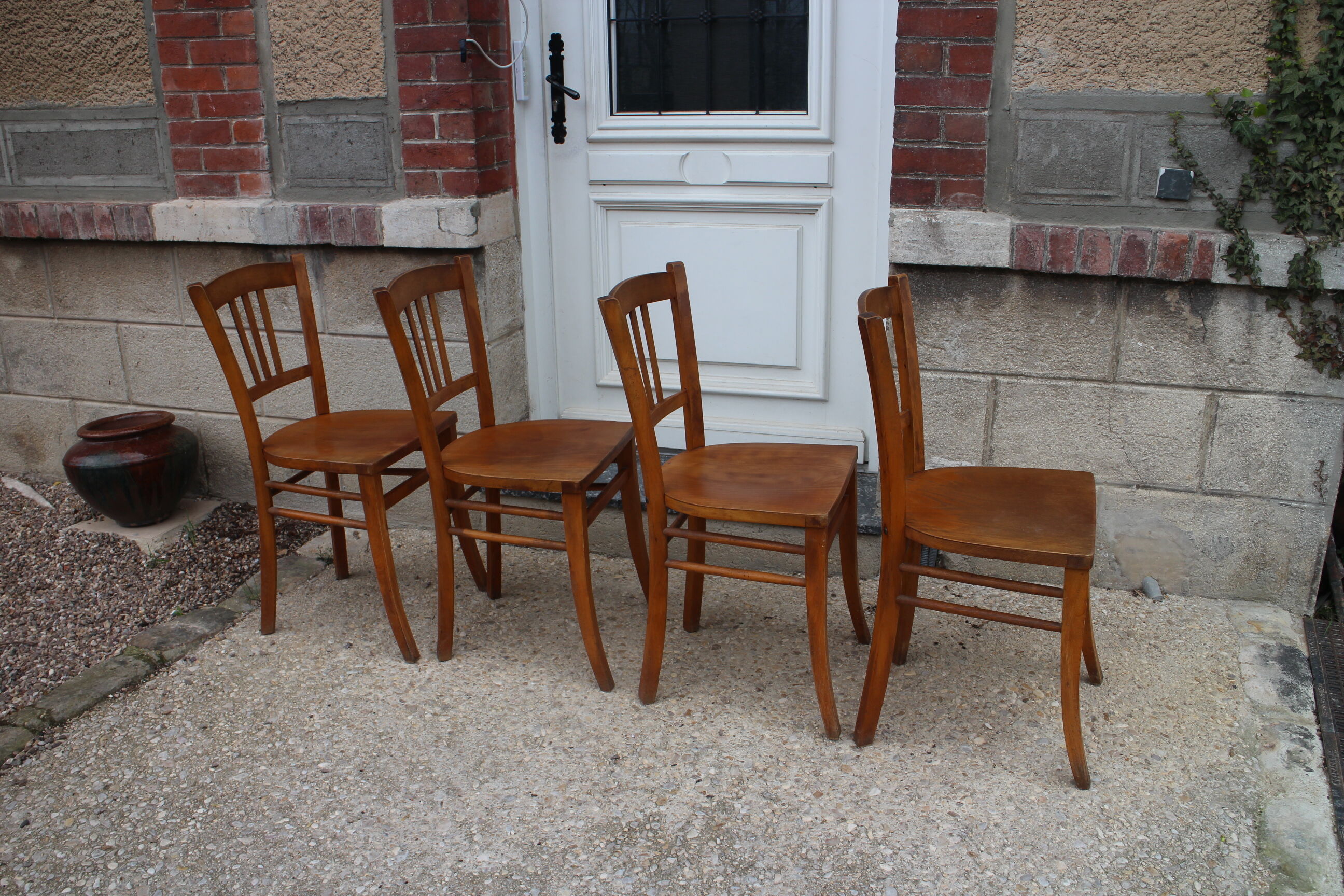 Series of bistro chairs