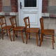 Série de chaises bistrot