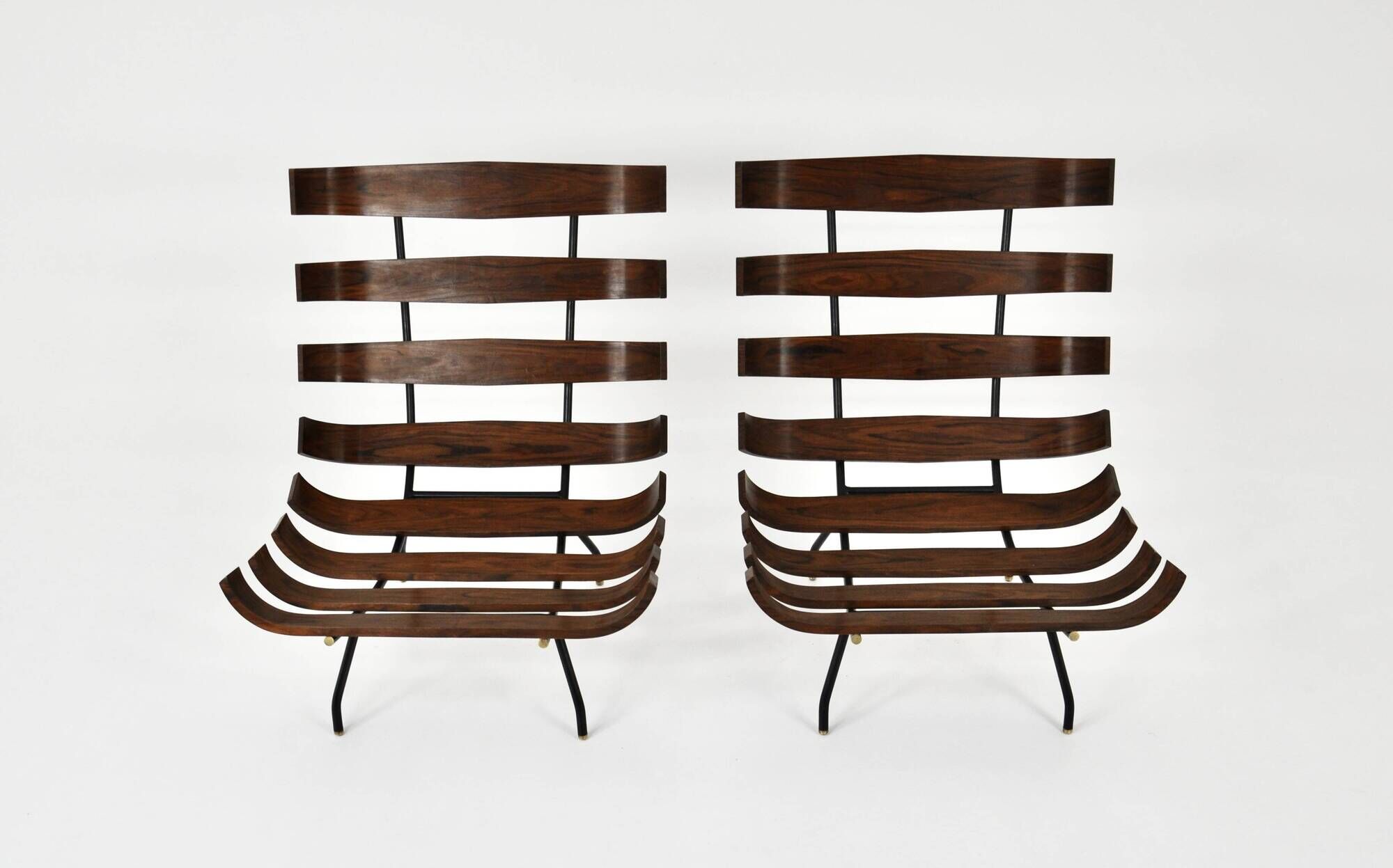 Costela armchairs by Martin Eisler and Carlo Hauner for Forma, 1950s