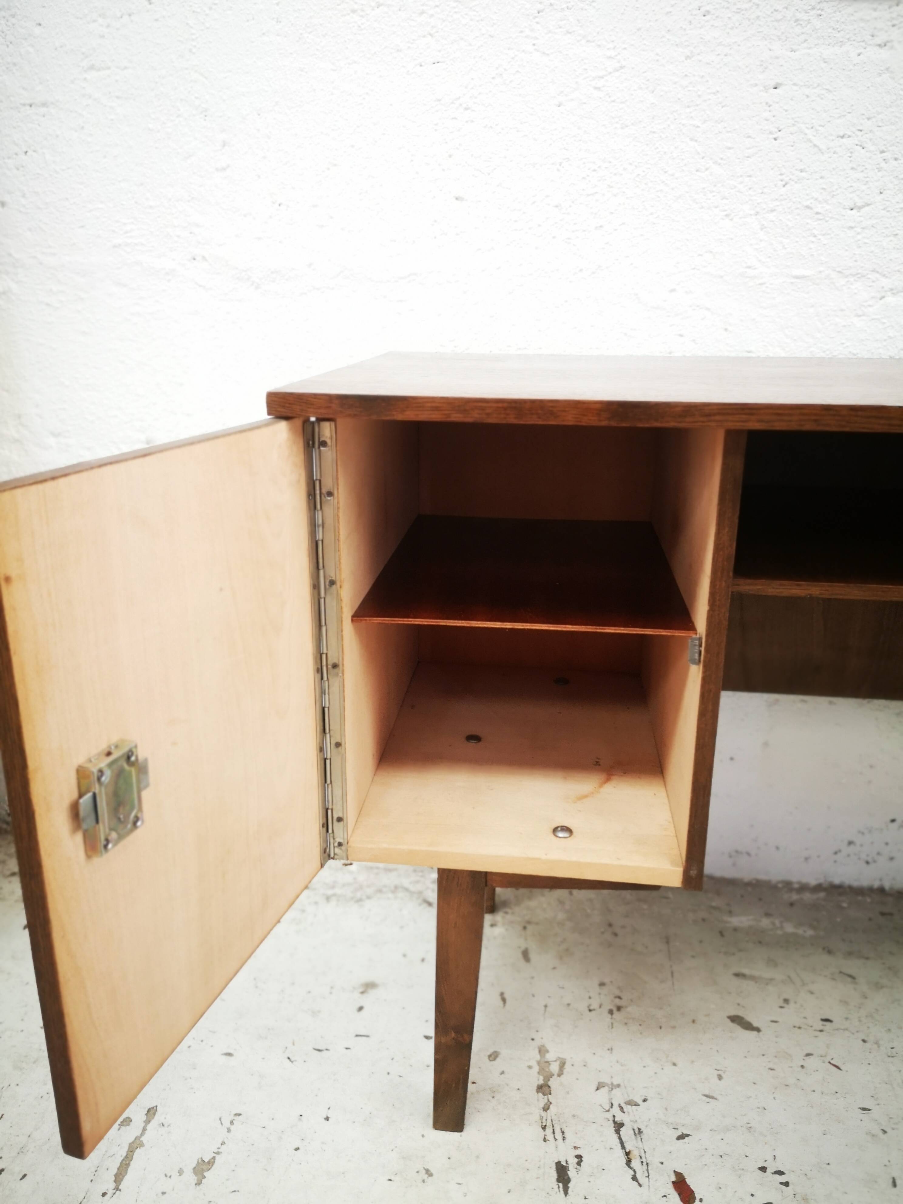 Vintage 60s teak desk