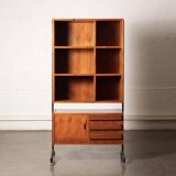 Italian teak bookcase