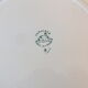 + 6 flat plates Céranord - Saint Amand model Eglantines Lot 2 +