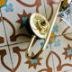 Wall sconce in brass, 1950s