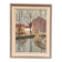 Original Swedish Oil on Canvas - "Landscape with Trees and Buildings" by Ingvar Björk - 1948 - Vintage - Framed - 62 × 48 cm (24.4" × 18.9")