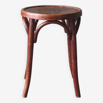 Tabouret bistrot  assise bois thermoformée, 1920