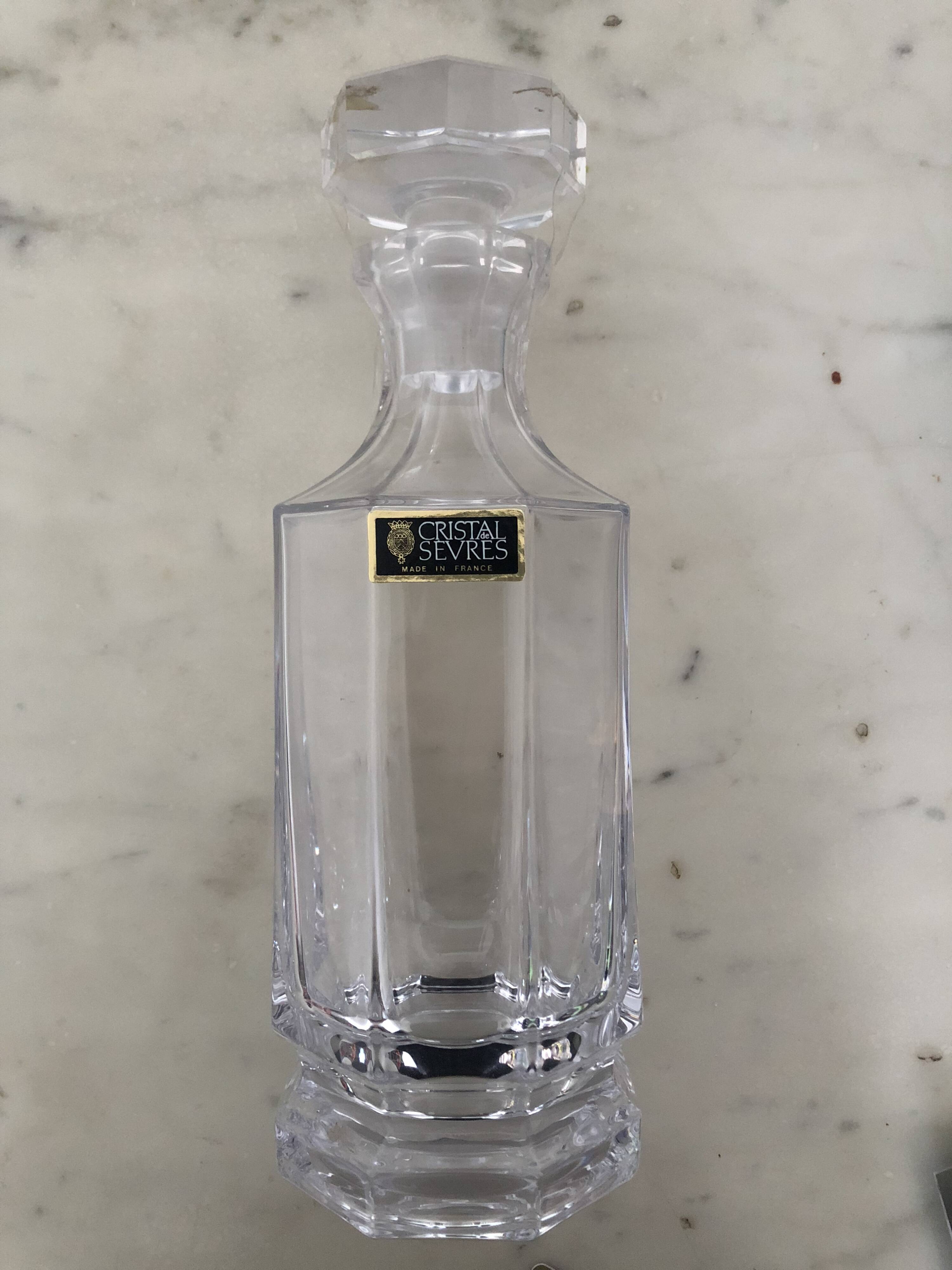 Baccarat crystal carafe