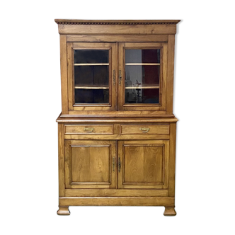 Buffet 2 body Louis Philippe late 19th century in chestnut