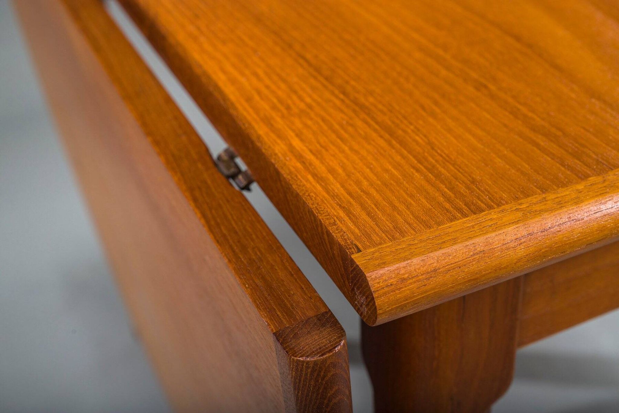 Table pliante danoise en teck moderne du milieu du siècle, années 1960