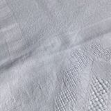 GP embroidered rectangle tablecloth with 9 matching diamond towels