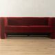 Striking velvet sofa from the 1980s