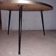 Table basse triangulaire formica 60's