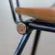 PAIR FOLDING-CHAIRS S88 BY OSVALDO BORSANI FOR TECNO