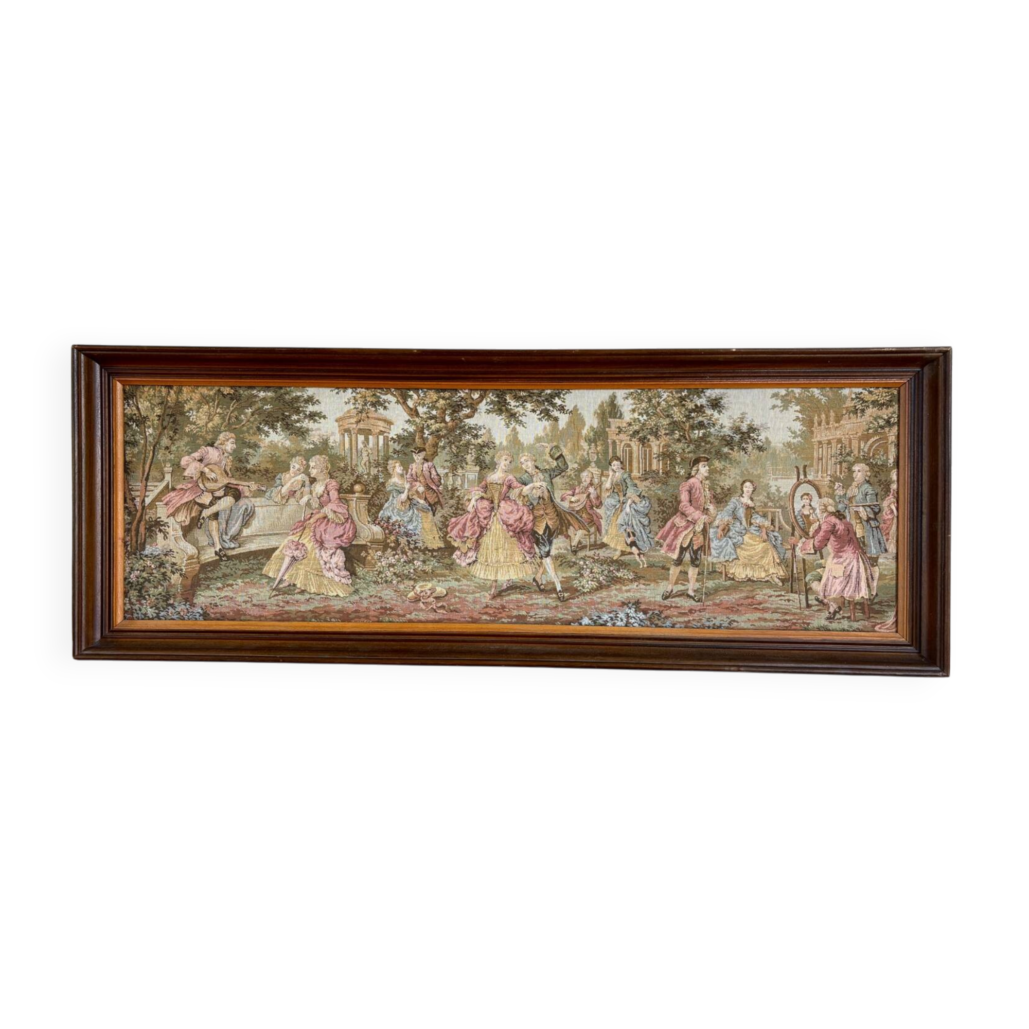 Tableau tapisserie Scène de Cour Petit Trianon