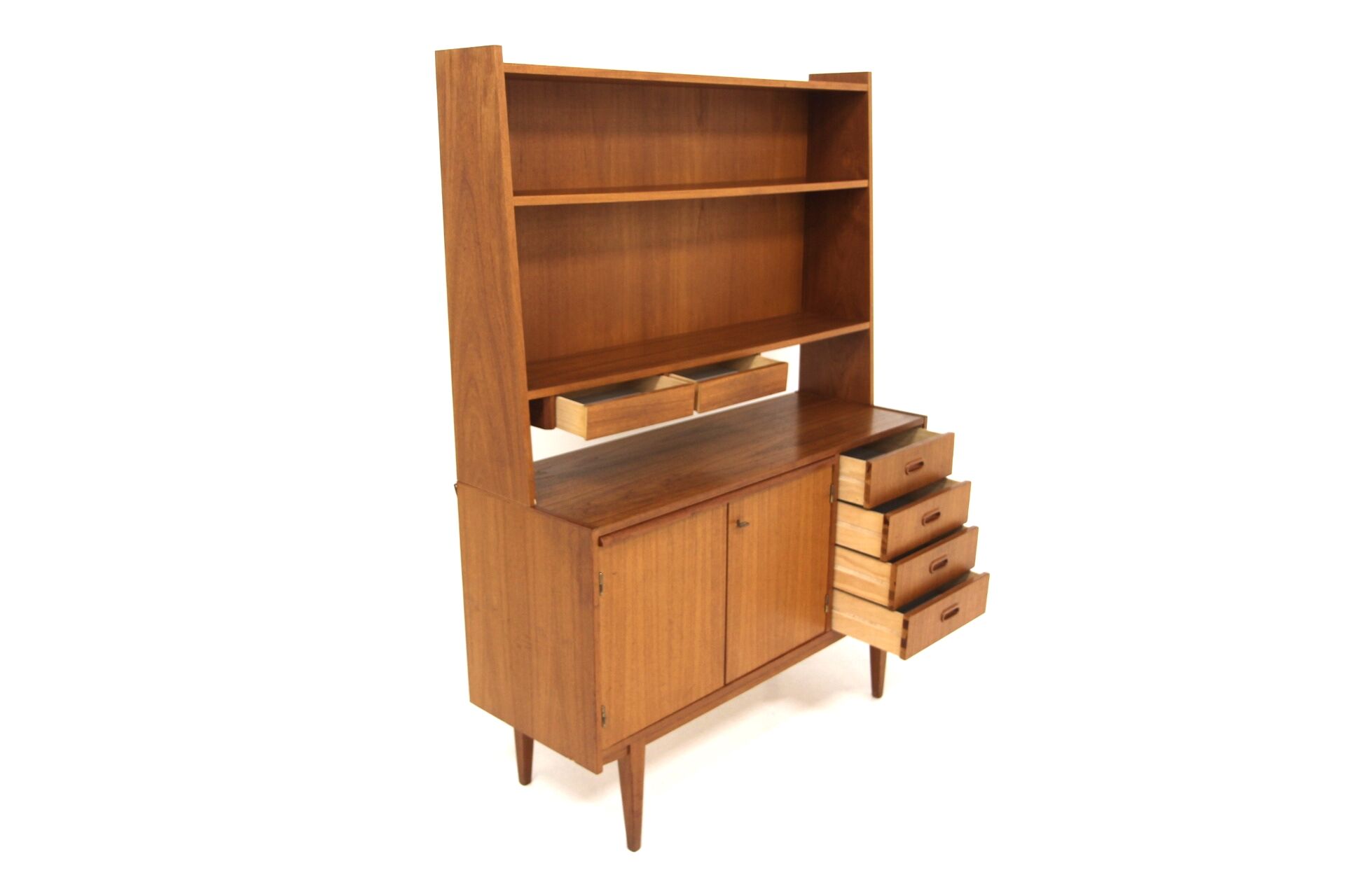 Secrétaire scandinave en teck, Suède, 1960