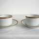2 cups with saucers Charles Haviland, mid 20th century