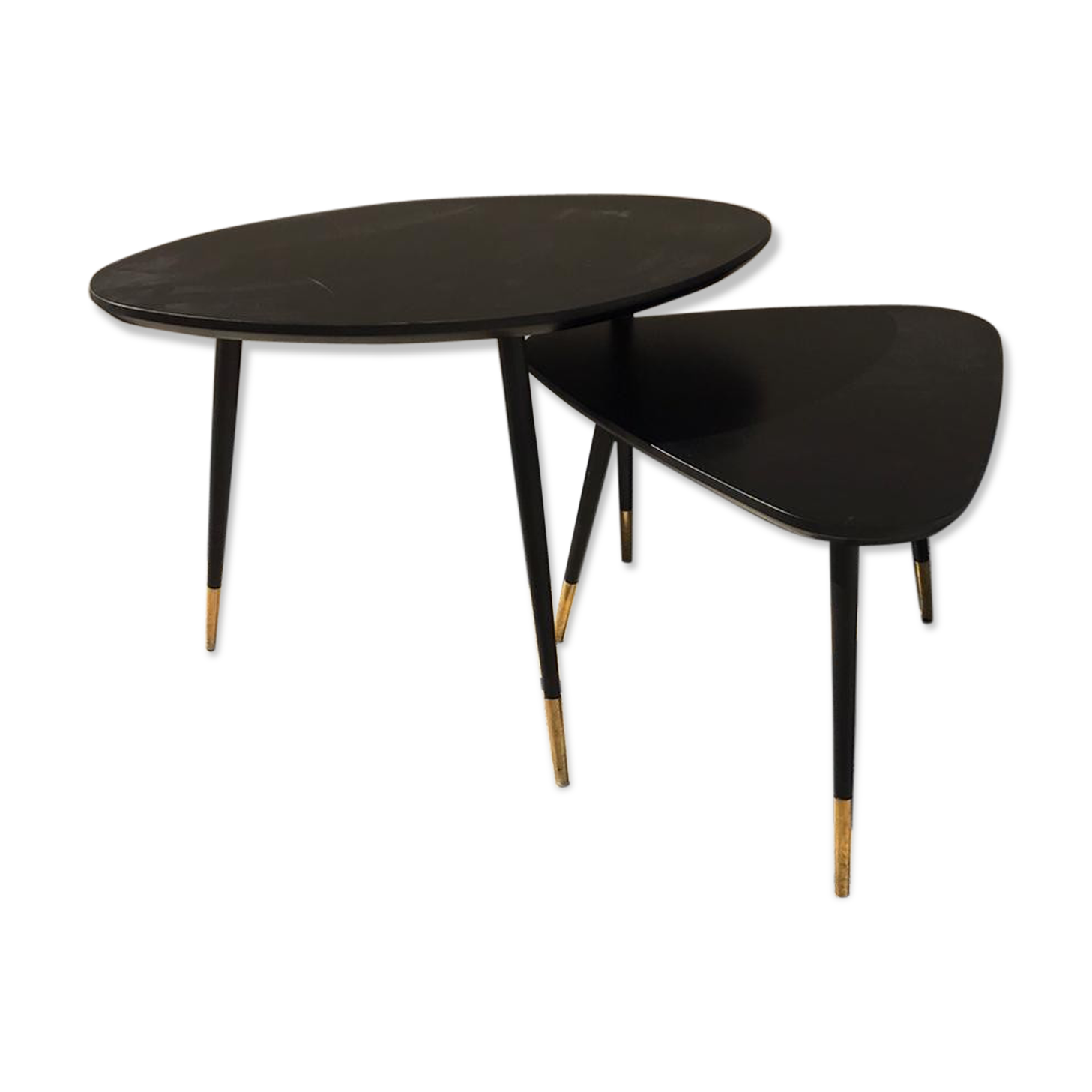 Pair of pull out tables