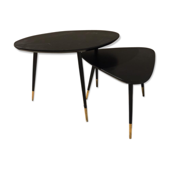 Pair of pull out tables