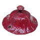 Hanging planter in red earthenware