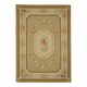 Handmade European Vintage Aubusson Kilim 299 cm x 422 cm
