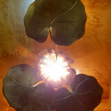 Water lily wall light in 1970