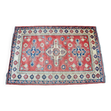 Tapis Kazak noué à la main 194x132cm