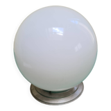 Large opaline globe ceiling light from the 50s/60s