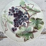 Assiettes Barbotine