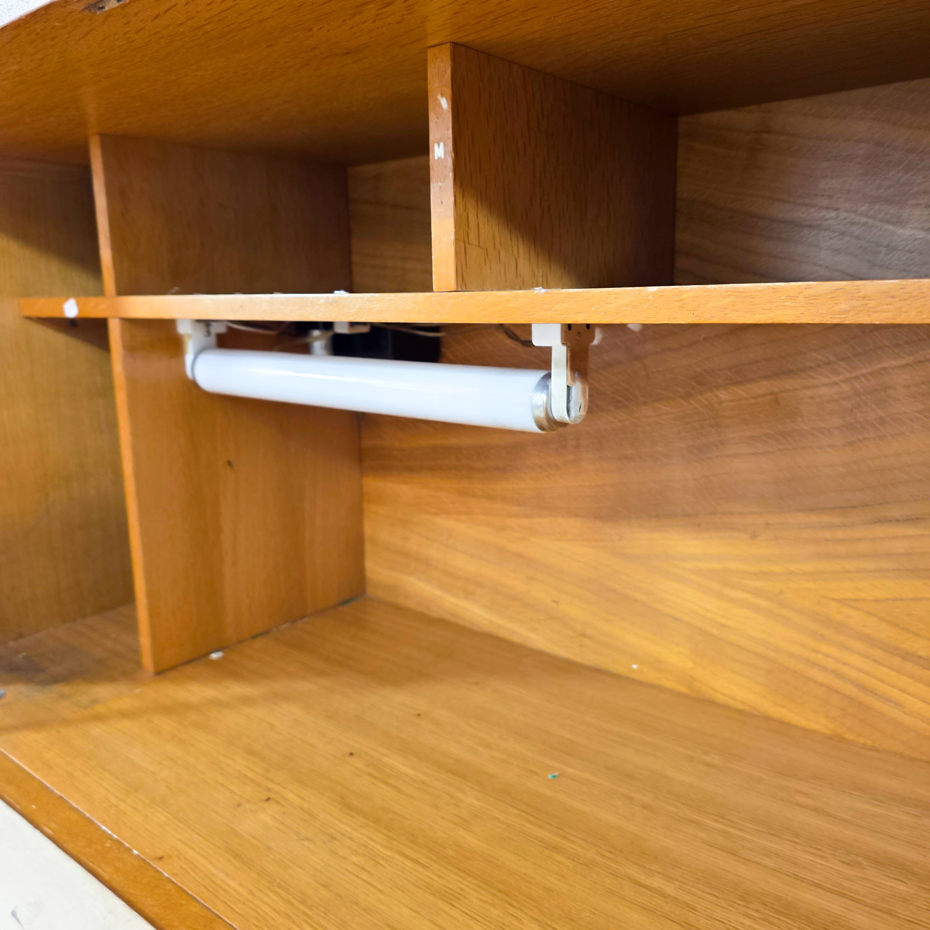 Scandinavian teak secretary, 1970s