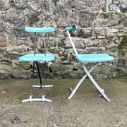 Set of 2 folding chairs Rondine by Toshiyuki Kita for Magis Italy.