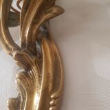 Art Deco brass wall sconces