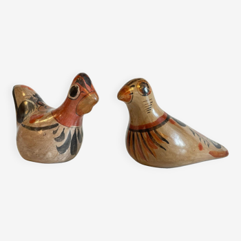 Couple BIRD Handmade Ceramics MEXICO