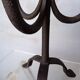 Brutalist wrought iron candle holder ep 1940/50