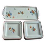 Service à dessert Charbonnier de Salins