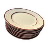 9 flat plates Colmar Longchamp
