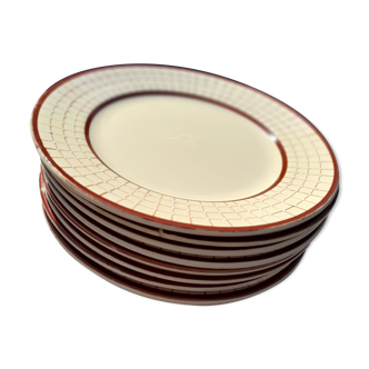 9 flat plates Colmar Longchamp