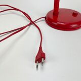 Vintage red monochrome desk lamp