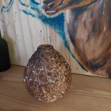Vase ovoïde à col reserré crispé La Charentaise