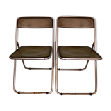 Plexi and chrome chairs 70