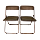 Chaises plexi et chrome 70