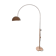 Arco Cut Floor Lamp Joe Colombo for Oluce White Chrome Vintage Design