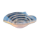 Coupe en verre de Murano rose pâle – design forme libre