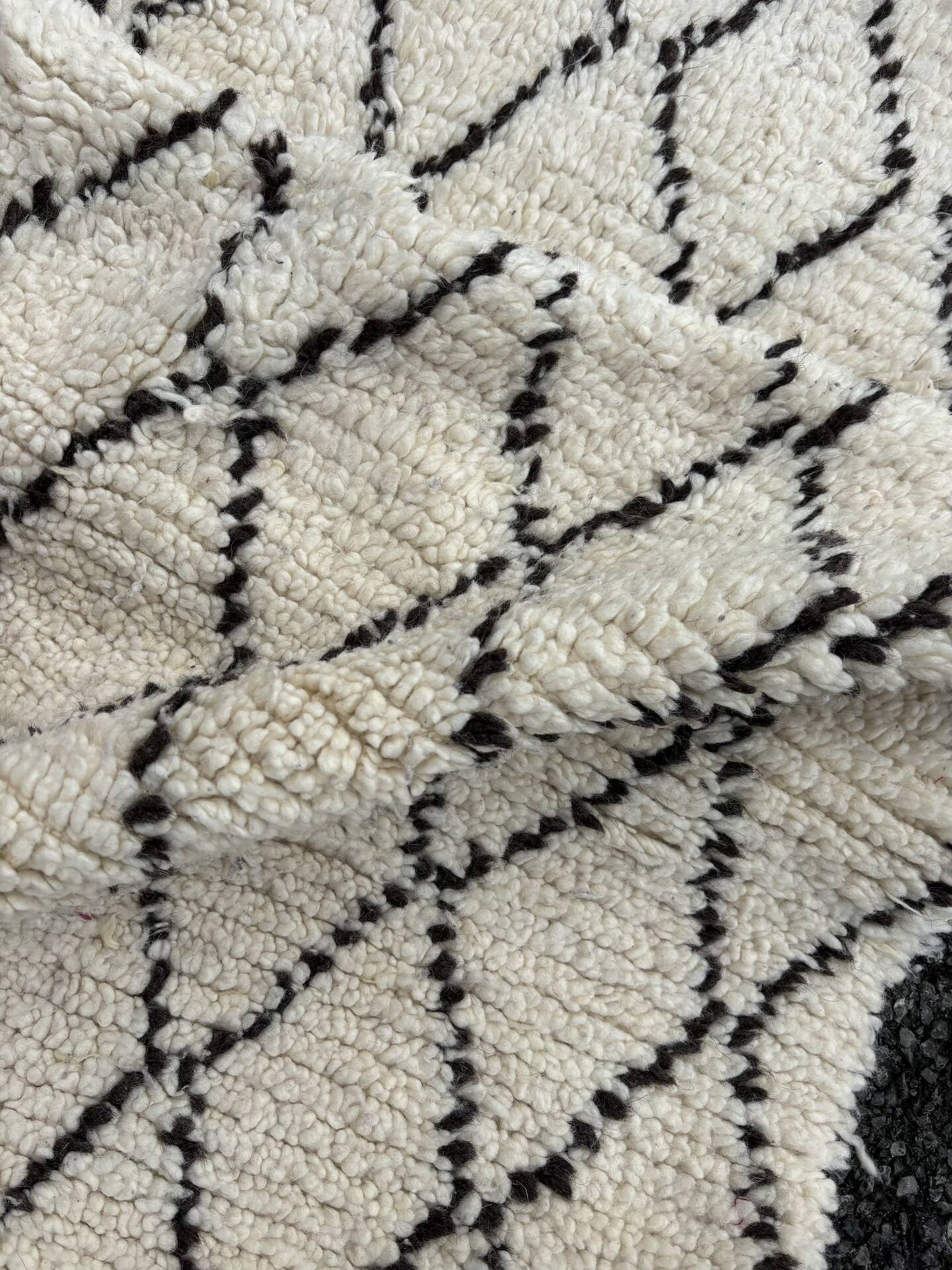 Vintage Beni Ouarain Berber rug